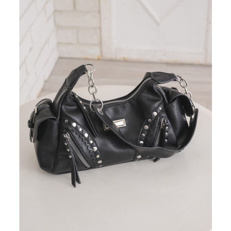 スタッズデザインバッグ | RETRO GIRL | 詳細画像15 