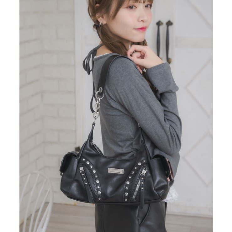 スタッズデザインバッグ | RETRO GIRL | 詳細画像16 