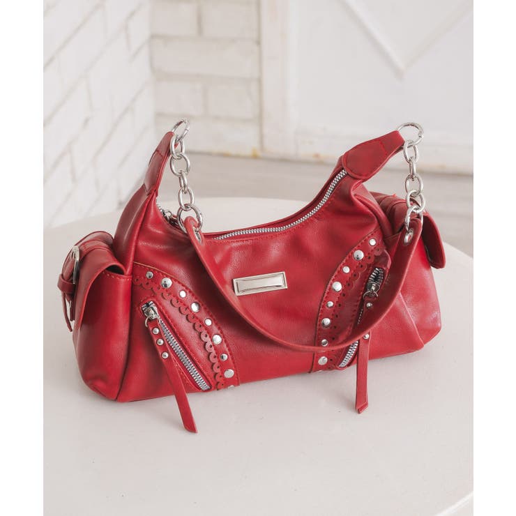 スタッズデザインバッグ | RETRO GIRL | 詳細画像3 