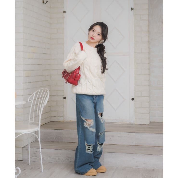 スタッズデザインバッグ | RETRO GIRL | 詳細画像6 