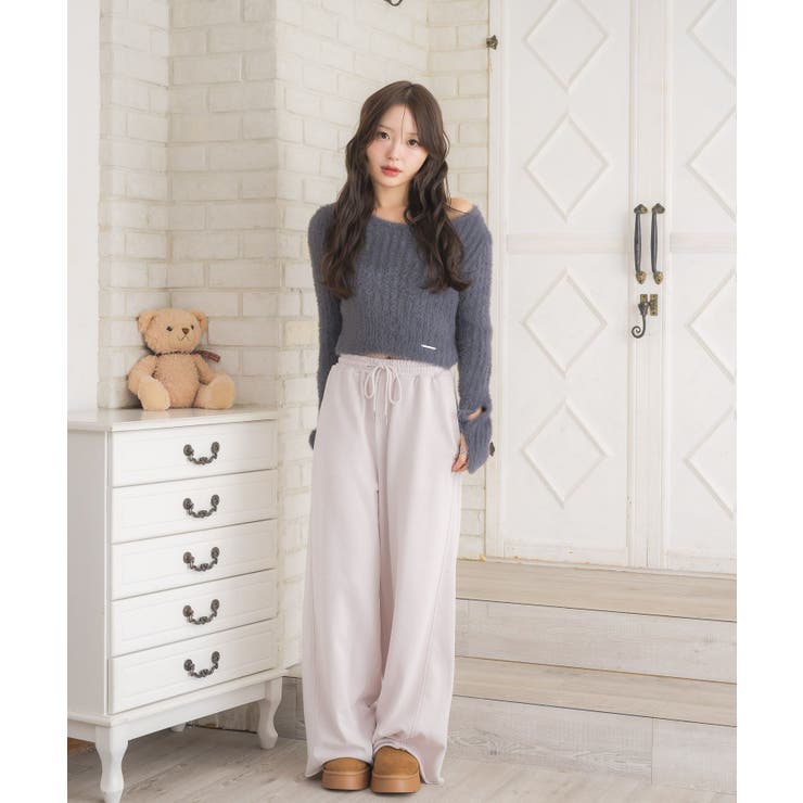 ワイドスウェットPT | RETRO GIRL | 詳細画像20 