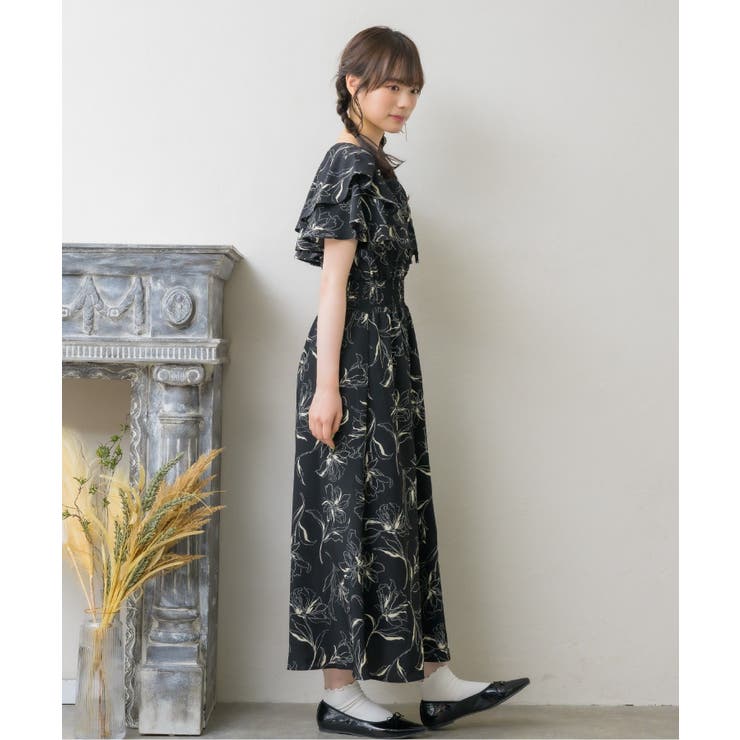 フラワーリボンOP フリルワンピース 花柄 | RETRO GIRL | 詳細画像21 