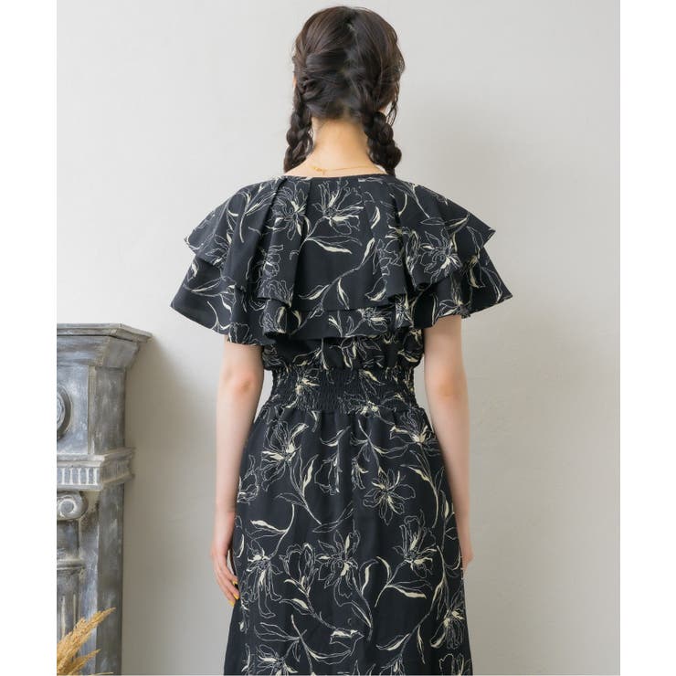 フラワーリボンOP フリルワンピース 花柄 | RETRO GIRL | 詳細画像25 