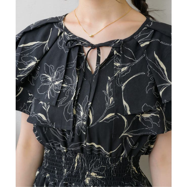 フラワーリボンOP フリルワンピース 花柄 | RETRO GIRL | 詳細画像26 