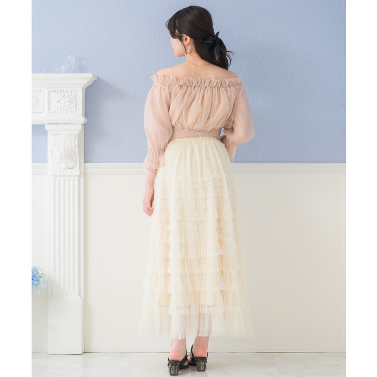 シャーリングパールBL ブラウス オフショルダー | RETRO GIRL | 詳細画像27 