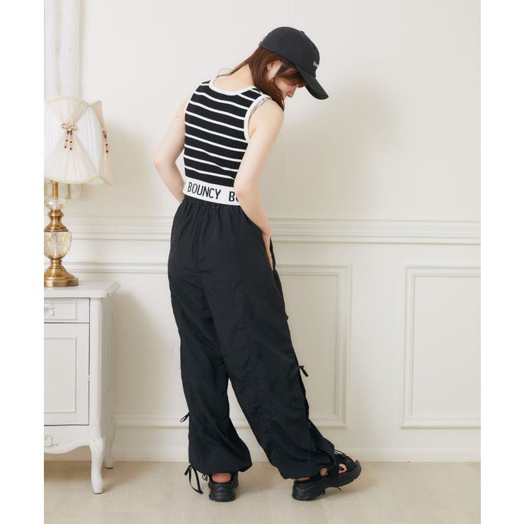 ロゴ配色NTタンク 【Emsexcite】ニットタンクトップ スポーツ | RETRO GIRL | 詳細画像16 