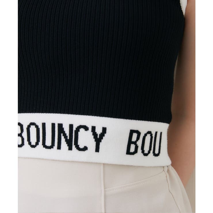 ロゴ配色NTタンク 【Emsexcite】ニットタンクトップ スポーツ | RETRO GIRL | 詳細画像32 