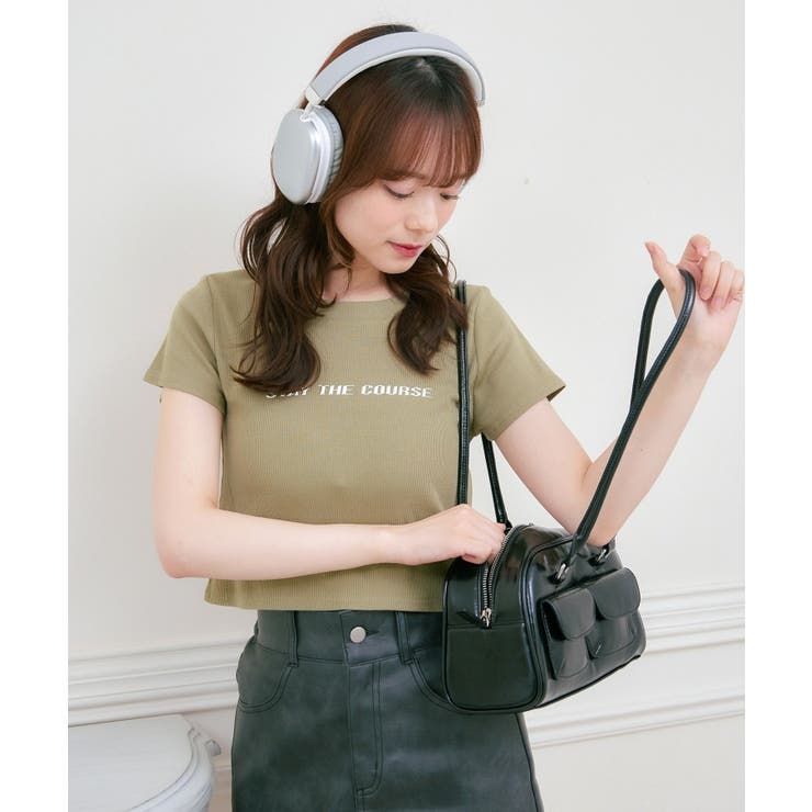 GRN0 | 3DロゴプリントテレコCT | RETRO GIRL