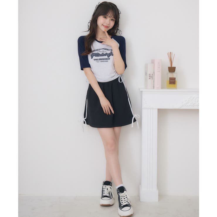 ドロスト五分袖TEE | RETRO GIRL | 詳細画像10 