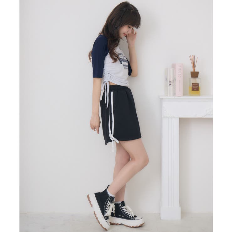 ドロスト五分袖TEE | RETRO GIRL | 詳細画像11 