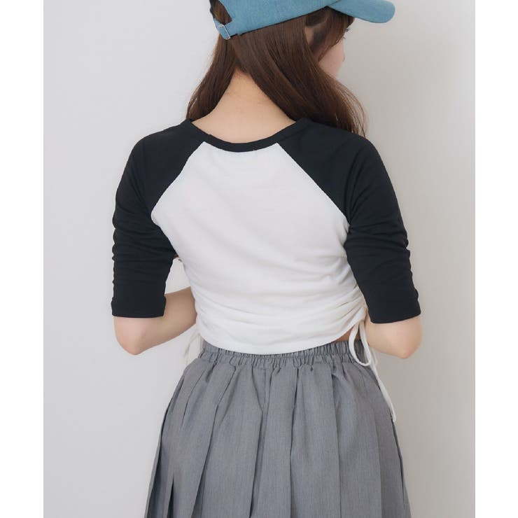 ドロスト五分袖TEE | RETRO GIRL | 詳細画像9 