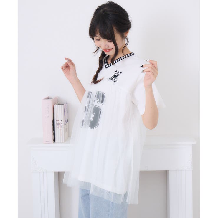 チュールユニフォームTEE | RETRO GIRL | 詳細画像10 