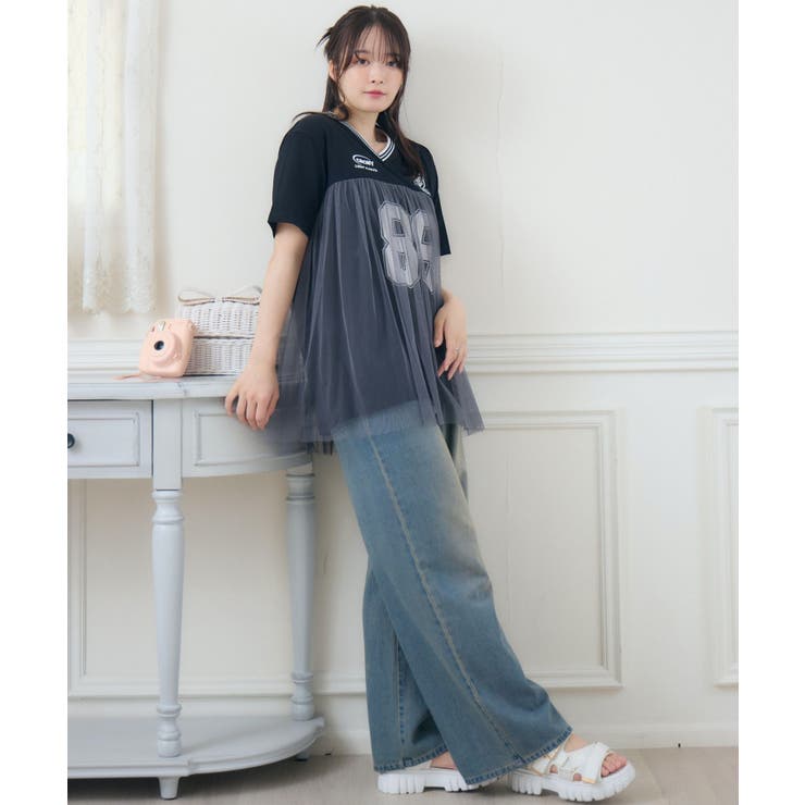 チュールユニフォームTEE | RETRO GIRL | 詳細画像13 
