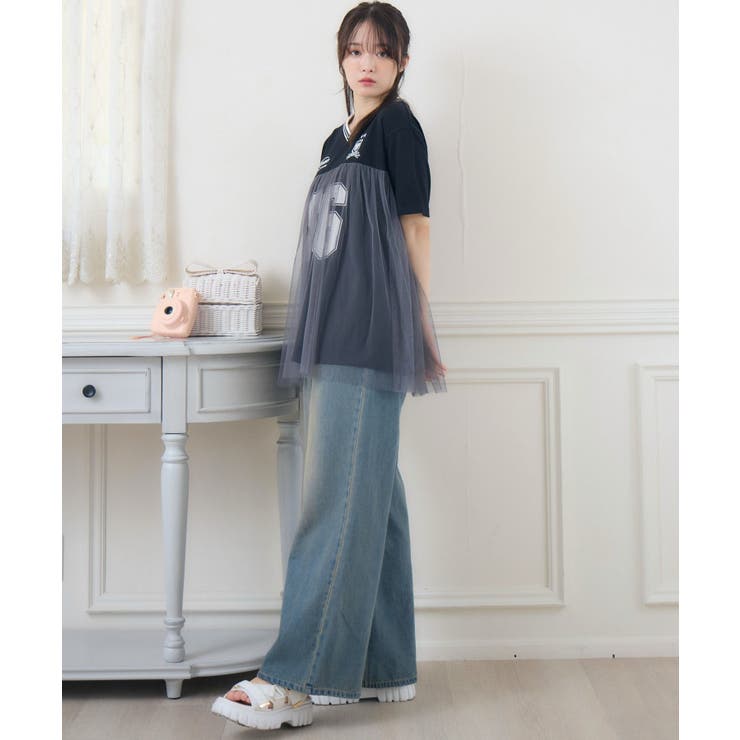 チュールユニフォームTEE | RETRO GIRL | 詳細画像14 