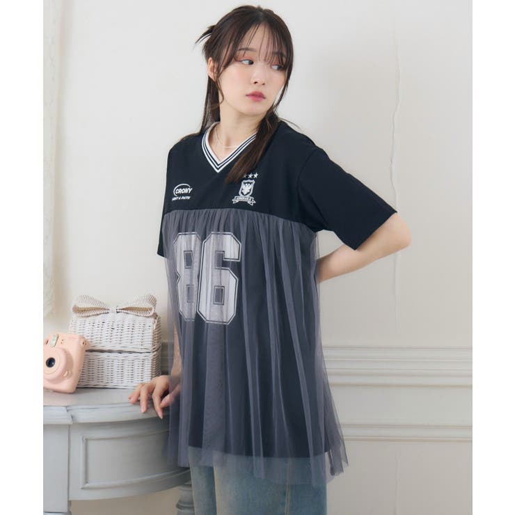 チュールユニフォームTEE | RETRO GIRL | 詳細画像18 