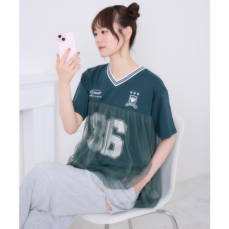 チュールユニフォームTEE | RETRO GIRL | 詳細画像20 