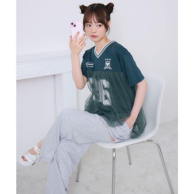 チュールユニフォームTEE | RETRO GIRL | 詳細画像21 