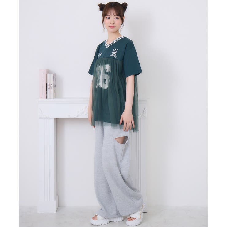 チュールユニフォームTEE | RETRO GIRL | 詳細画像24 