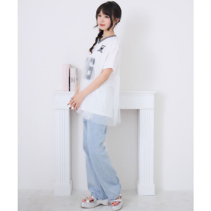チュールユニフォームTEE | RETRO GIRL | 詳細画像6 