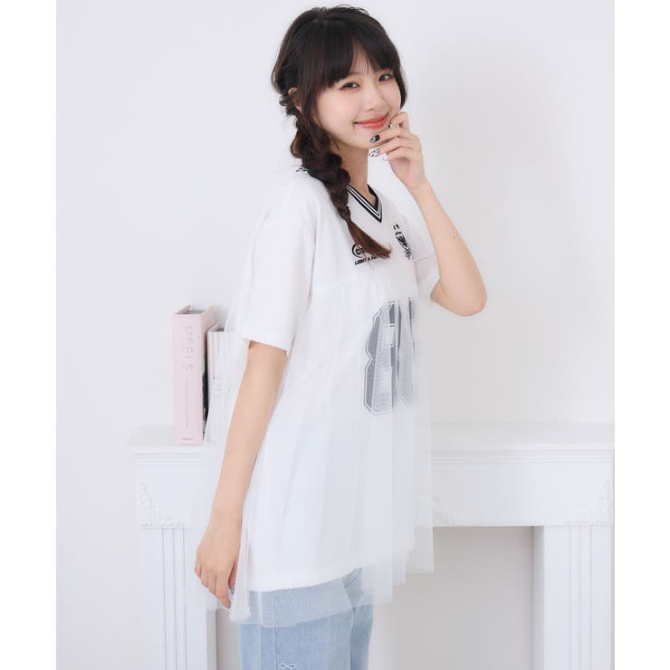 チュールユニフォームTEE | RETRO GIRL | 詳細画像9 