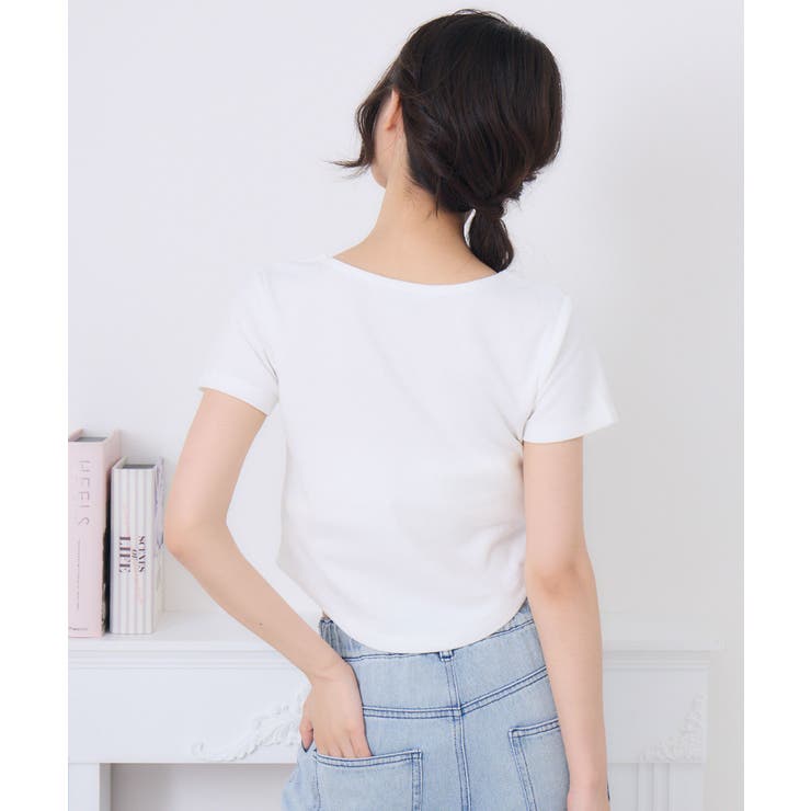 裾ラウンドTEE | RETRO GIRL | 詳細画像10 