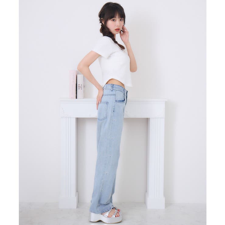 裾ラウンドTEE | RETRO GIRL | 詳細画像4 