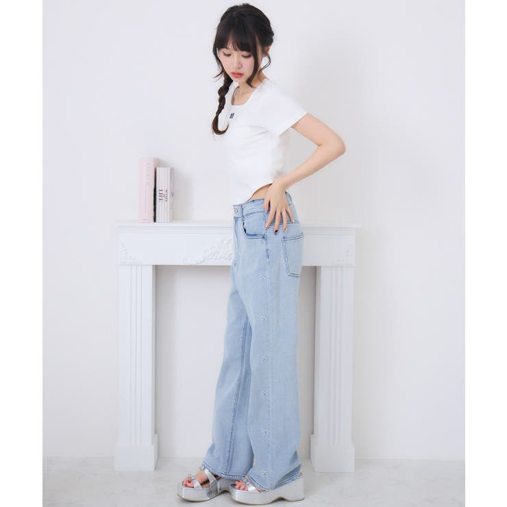 裾ラウンドTEE | RETRO GIRL | 詳細画像5 