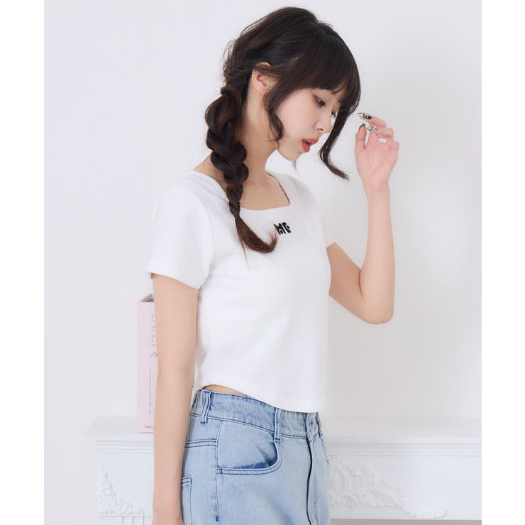 裾ラウンドTEE | RETRO GIRL | 詳細画像8 