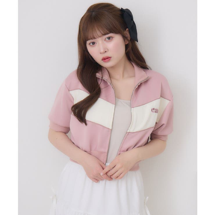 PNK0 | ショートバイカラーJK | RETRO GIRL