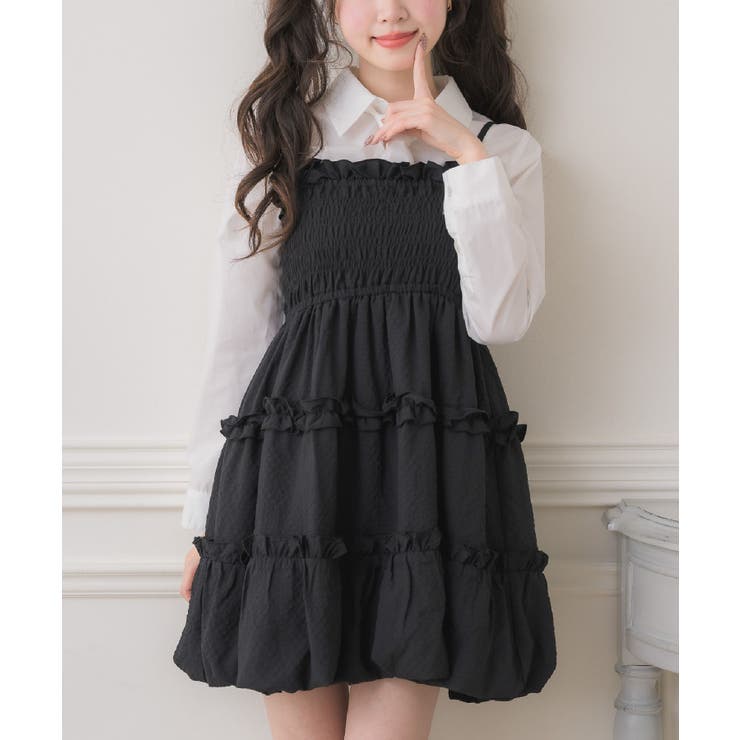 シャーリングバルーンOP[品番：RTGW0009324]｜RETRO GIRL