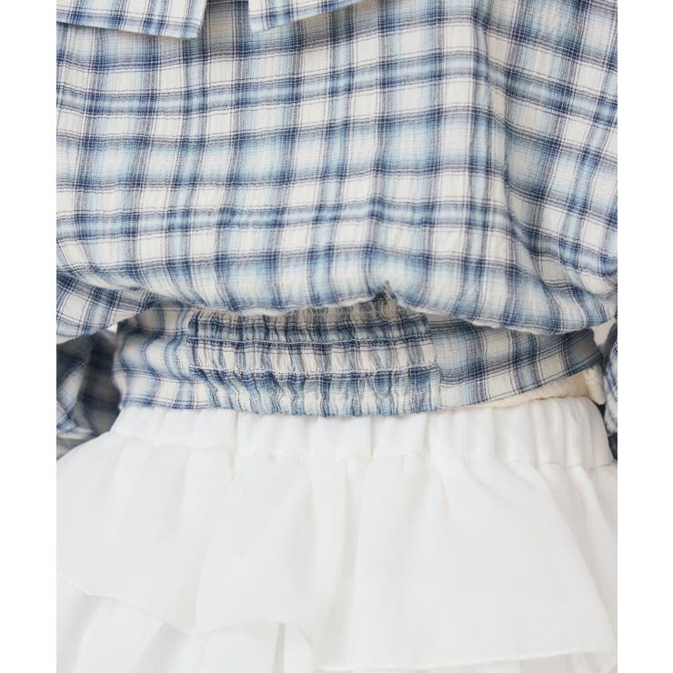 オフショルシャツ風チェックBL | RETRO GIRL | 詳細画像34 