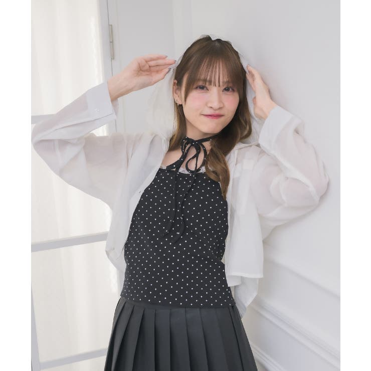 フード付レースショートSH | RETRO GIRL | 詳細画像2 