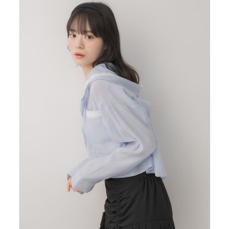 フード付レースショートSH | RETRO GIRL | 詳細画像26 