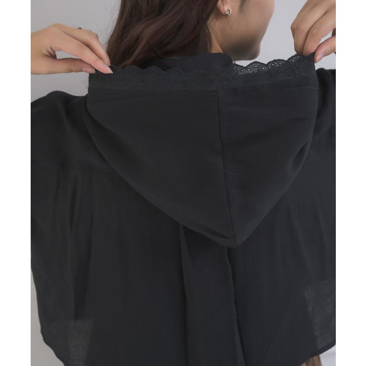 フード付レースショートSH | RETRO GIRL | 詳細画像31 