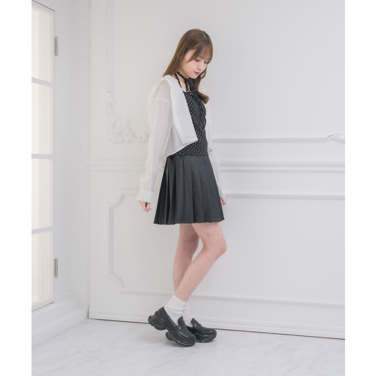 フード付レースショートSH | RETRO GIRL | 詳細画像4 