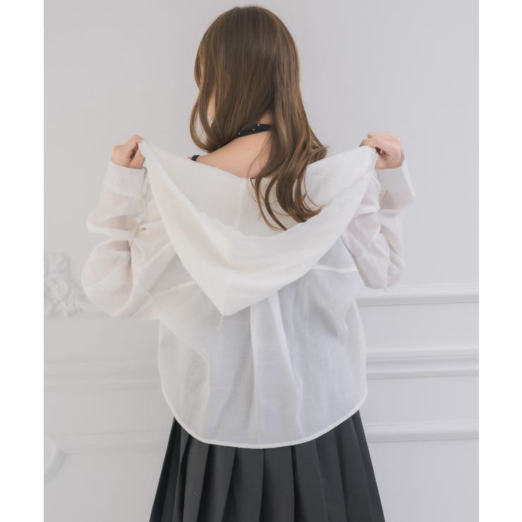 フード付レースショートSH | RETRO GIRL | 詳細画像9 