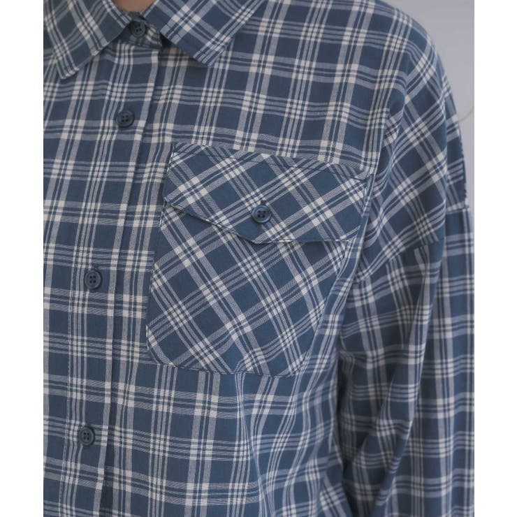 レースパッチ付チェックSH | RETRO GIRL | 詳細画像33 