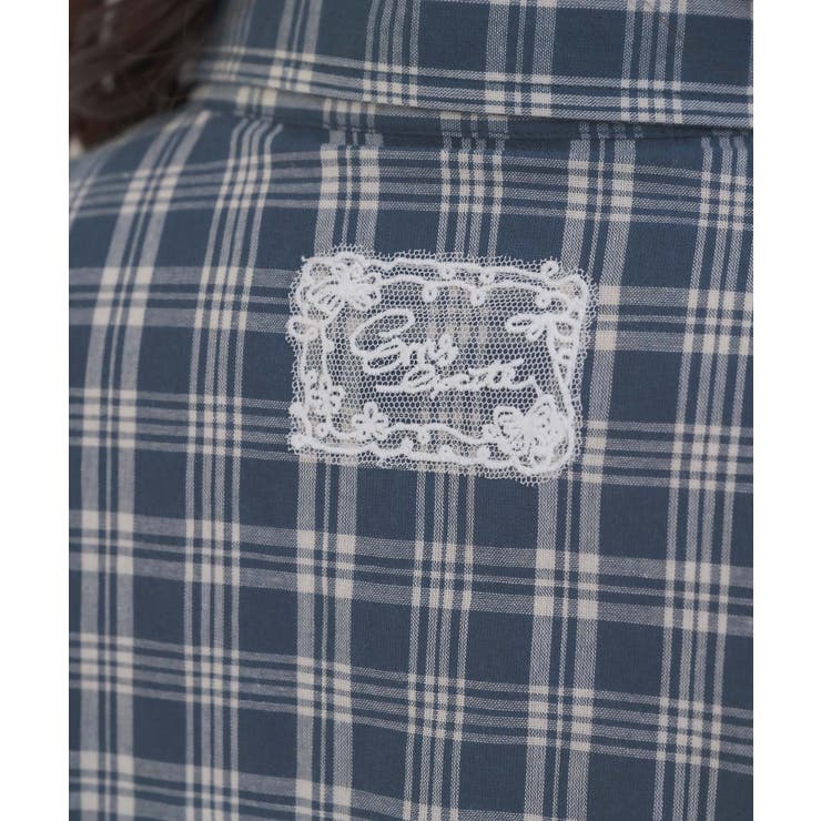 レースパッチ付チェックSH | RETRO GIRL | 詳細画像39 