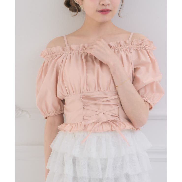 2wayウエストレースアップBL[品番：RTGW0009336]｜RETRO GIRL
