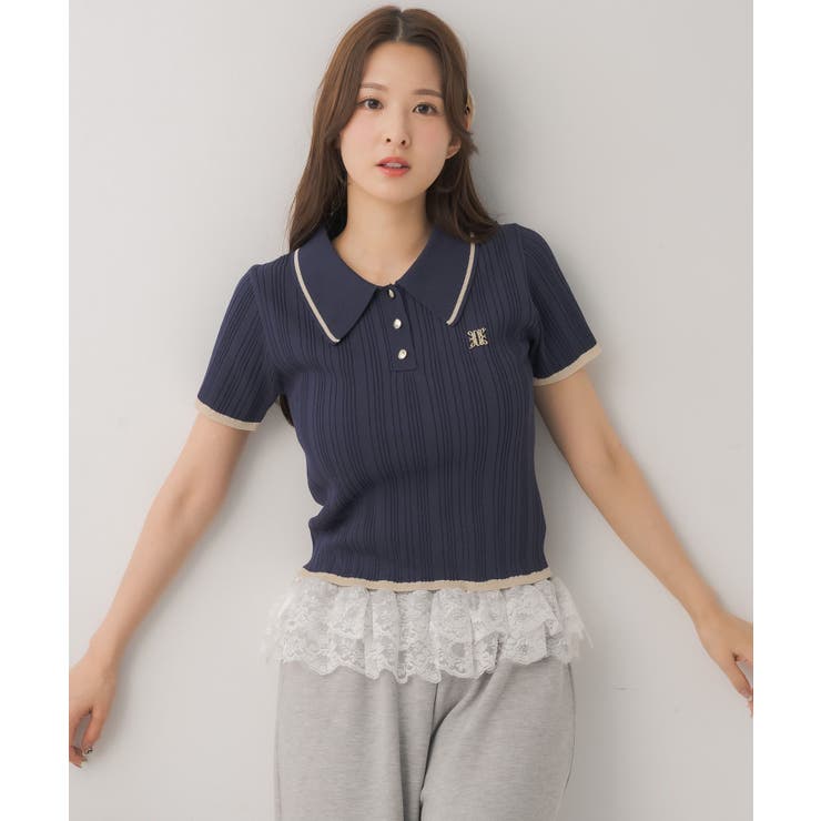 ランダムリブ襟NTPO | RETRO GIRL | 詳細画像7 