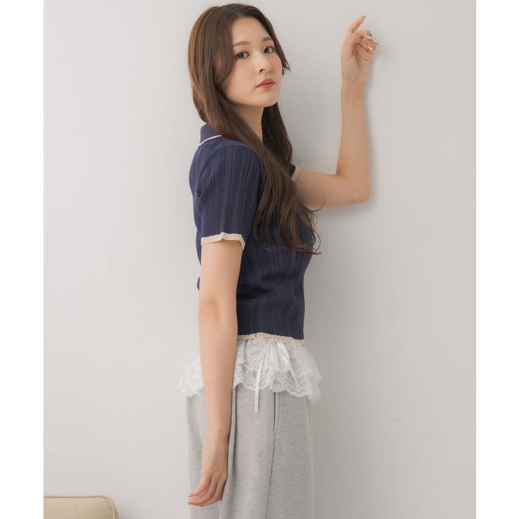 ランダムリブ襟NTPO | RETRO GIRL | 詳細画像8 