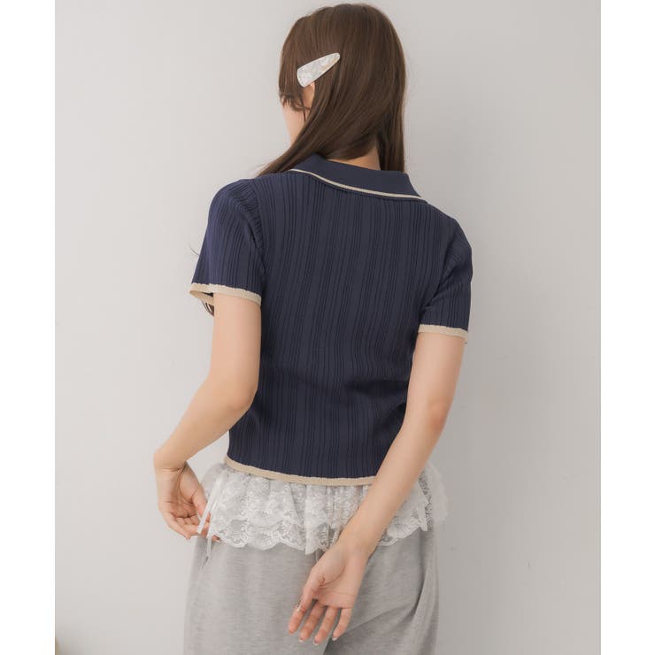 ランダムリブ襟NTPO | RETRO GIRL | 詳細画像9 