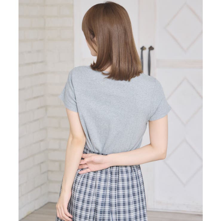 プレート付き針抜きTEE | RETRO GIRL | 詳細画像24 