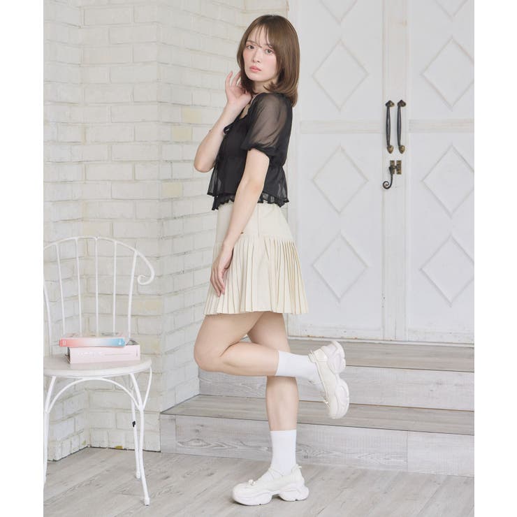 オフショルボレロ＆キャミSET | RETRO GIRL | 詳細画像13 