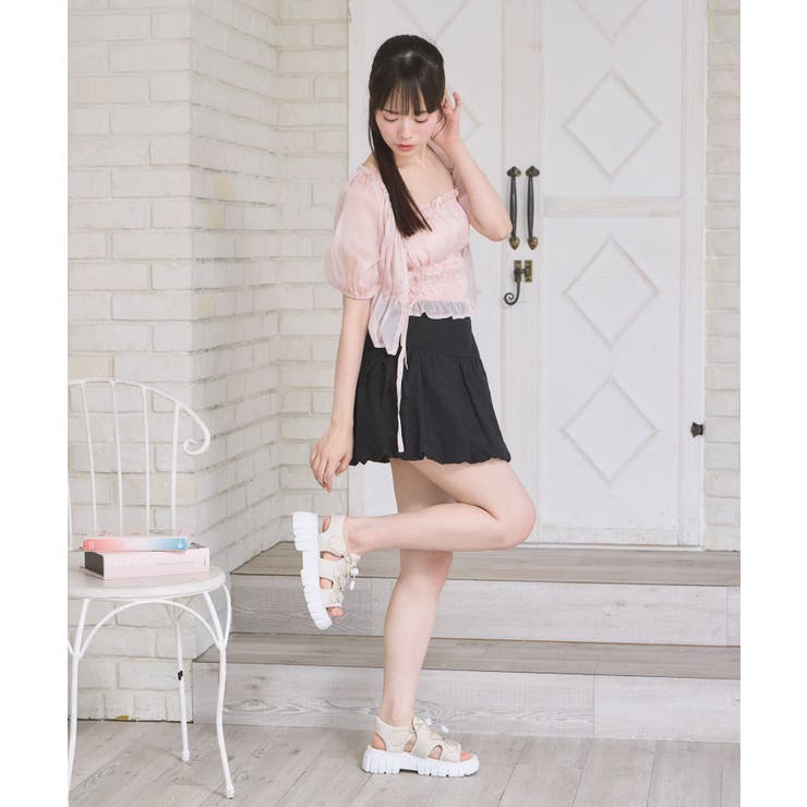 オフショルボレロ＆キャミSET | RETRO GIRL | 詳細画像23 