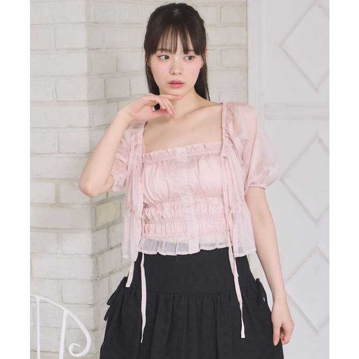 オフショルボレロ＆キャミSET | RETRO GIRL | 詳細画像27 