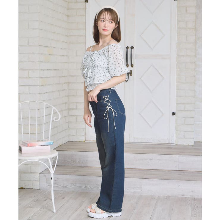 オフショルボレロ＆キャミSET | RETRO GIRL | 詳細画像5 