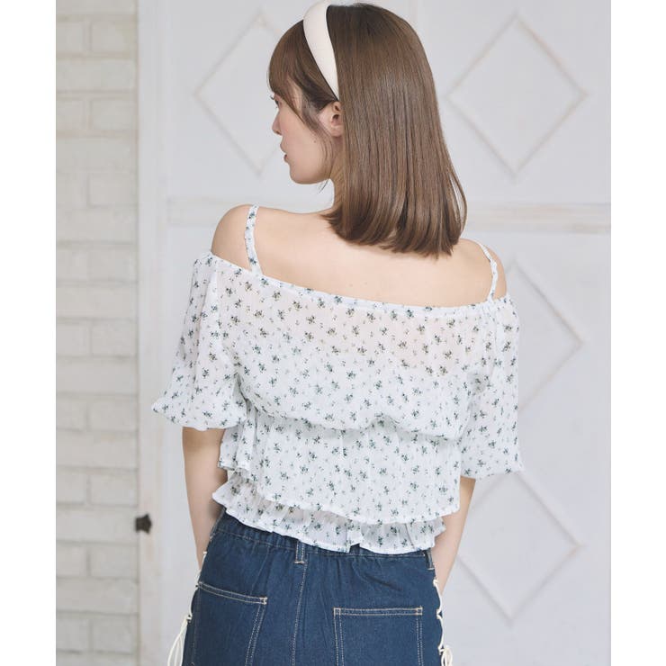 オフショルボレロ＆キャミSET | RETRO GIRL | 詳細画像8 