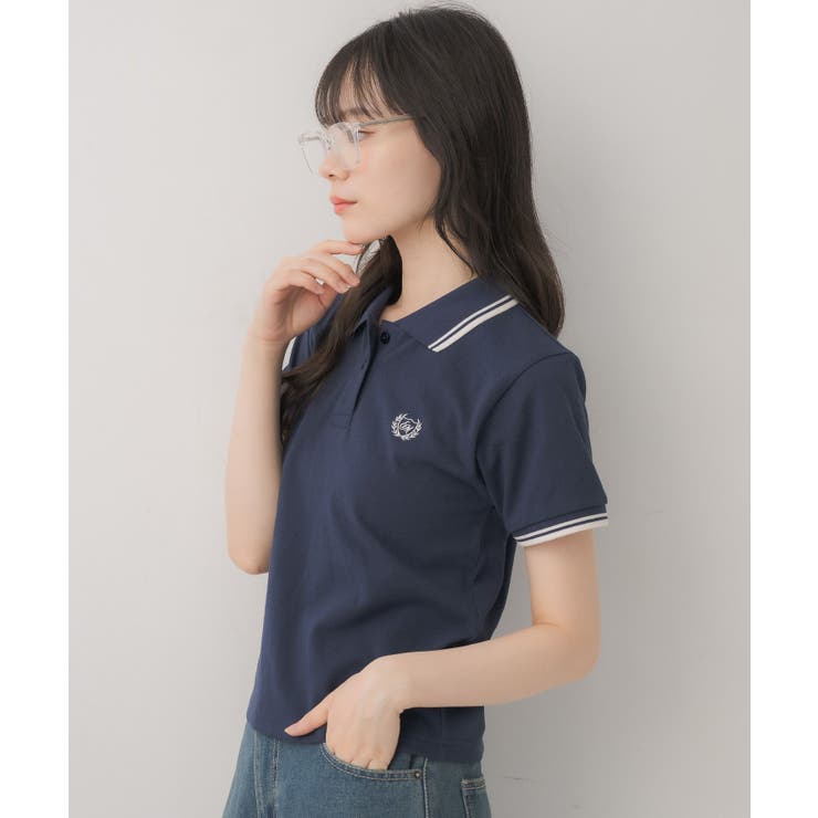 バイカラーポロTEE | RETRO GIRL | 詳細画像10