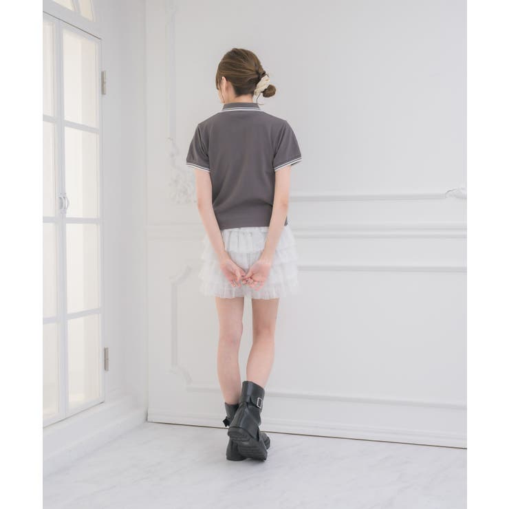 バイカラーポロTEE | RETRO GIRL | 詳細画像21